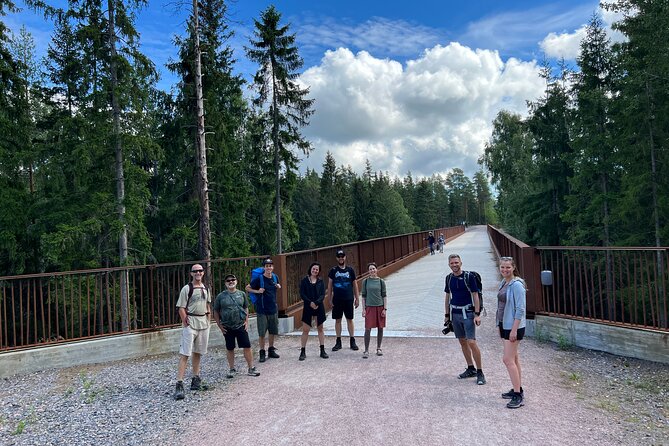 National Park Hike & Finnish Smoke Sauna Experience with Campfire Lunch - Six Kilometers Through Sipoonkorpi