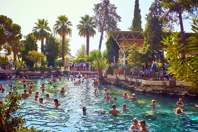 Pamukkale, Hot Springs, Travertines Tour Incl. Lunch f/Bodrum - Karahayit’s red springs make a worthwhile second stop