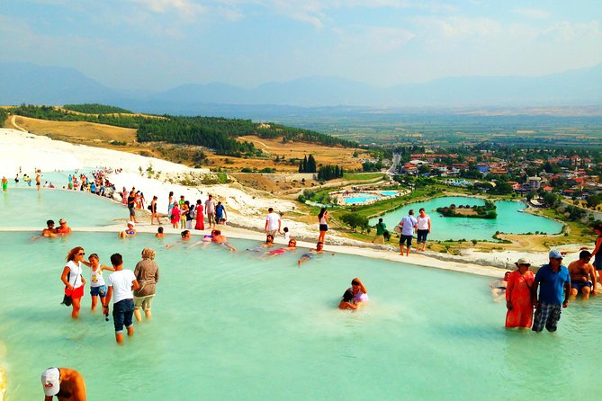 Pamukkale, Hot Springs, Travertines Tour Incl. Lunch f/Bodrum - Meals save time, but keep expectations modest