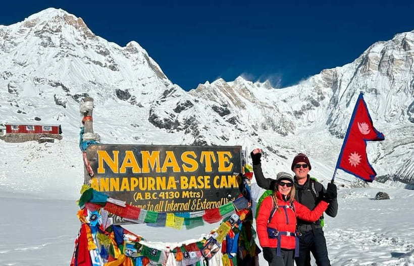 Pkr/Kathmandu: 5-Day Annapurna Base Camp & Hot spring Trek - Day 2: Forest trails, waterfalls, and Deurali