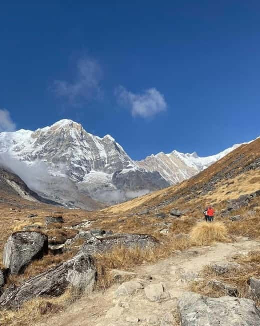 Pkr/Kathmandu: 5-Day Annapurna Base Camp & Hot spring Trek - Day 3: Machapuchare Base Camp to Annapurna Base Camp