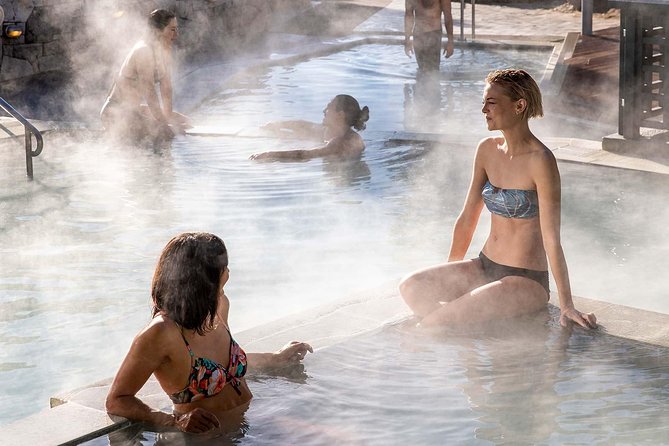 Polynesian Spa Rotorua: Pavilion (12+ yrs) Hot Pool Bathing - The stand-up pool and the reflexology walk