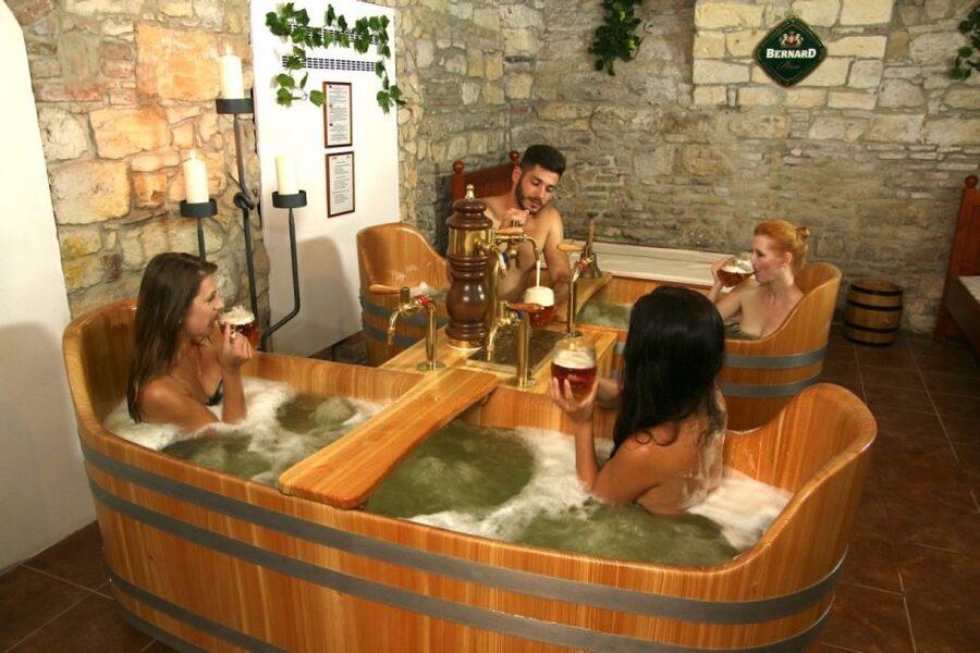 Prague: Bernard Beer Spa with Beer and Massage Option - What the Bernard Beer Spa actually feels like
