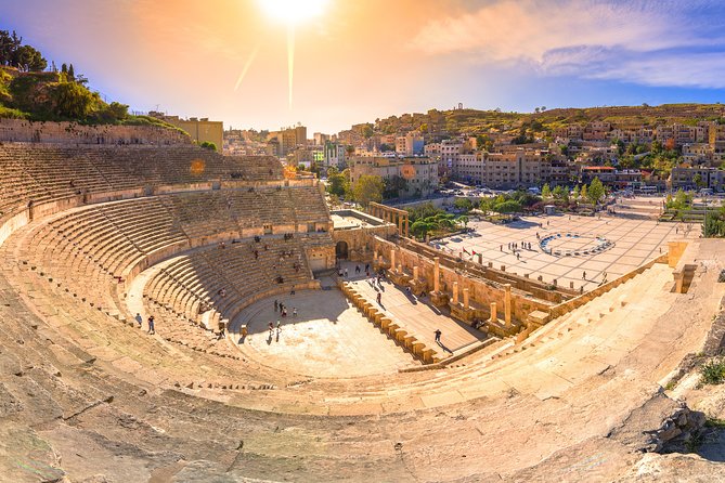 Private Amman City Sightseeing with Optional Arabic Mezze Lunch and Turkish Bath - Arabic mezze: the best upgrade for many people