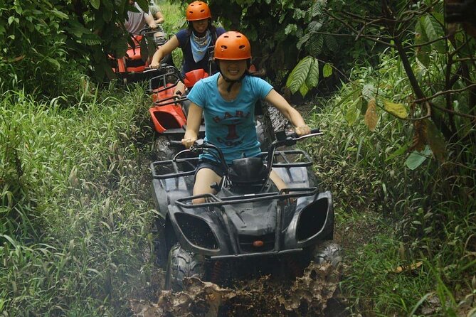 Private Quad Bike ATV with 2-hour Bali Massage and Spa - Learning to handle the quad bike