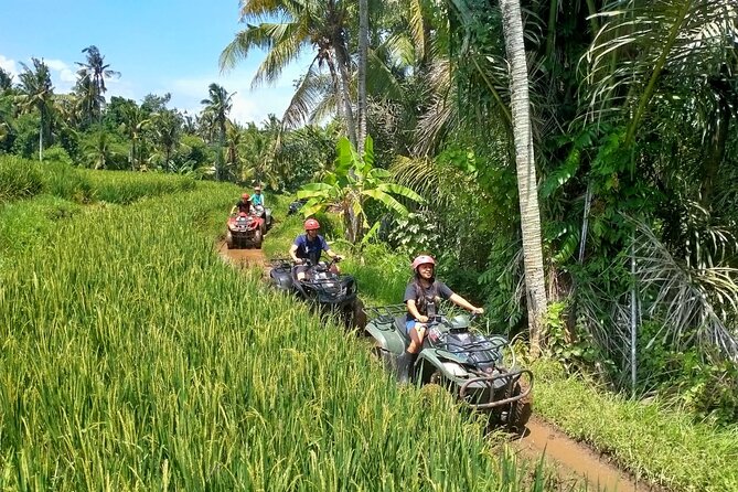 Private Quad Bike ATV with 2-hour Bali Massage and Spa - Rice fields, villages, and the wettest part of the day