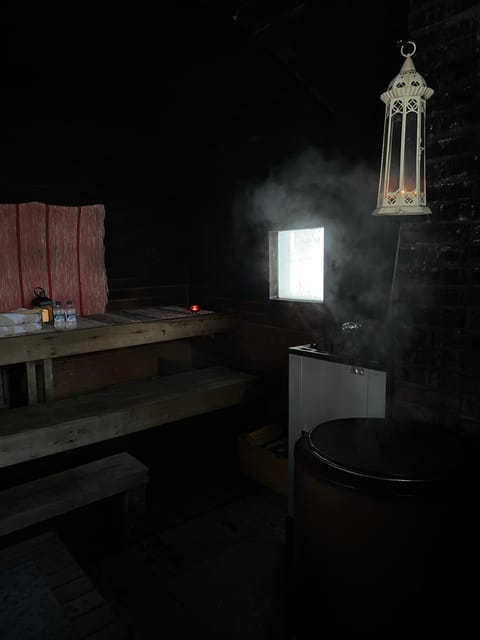 Private Traditional Sauna, Ice Dip and Dinner in the Wild - Dinner After the Cold
