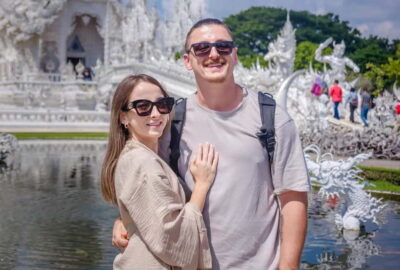 Red, Blue, White Temples & Hot Spring Trip from Chiang Mai