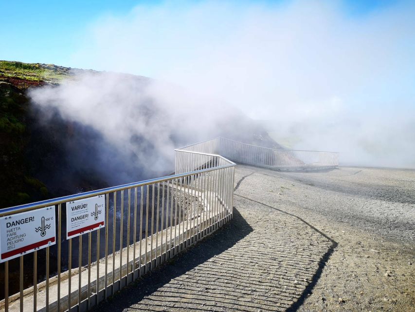 Reykjavik: Lava Cave, Hot Springs, Horses & Waterfalls Tour - Hraunfossar and Barnafoss: two very different waterfalls