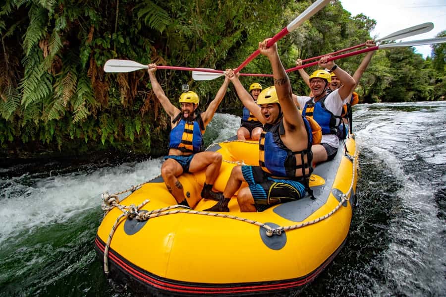 Rotorua Rafting: Kaituna River Rafting Experience-Free Sauna - Waterfalls, Swimming, and the Big Drop