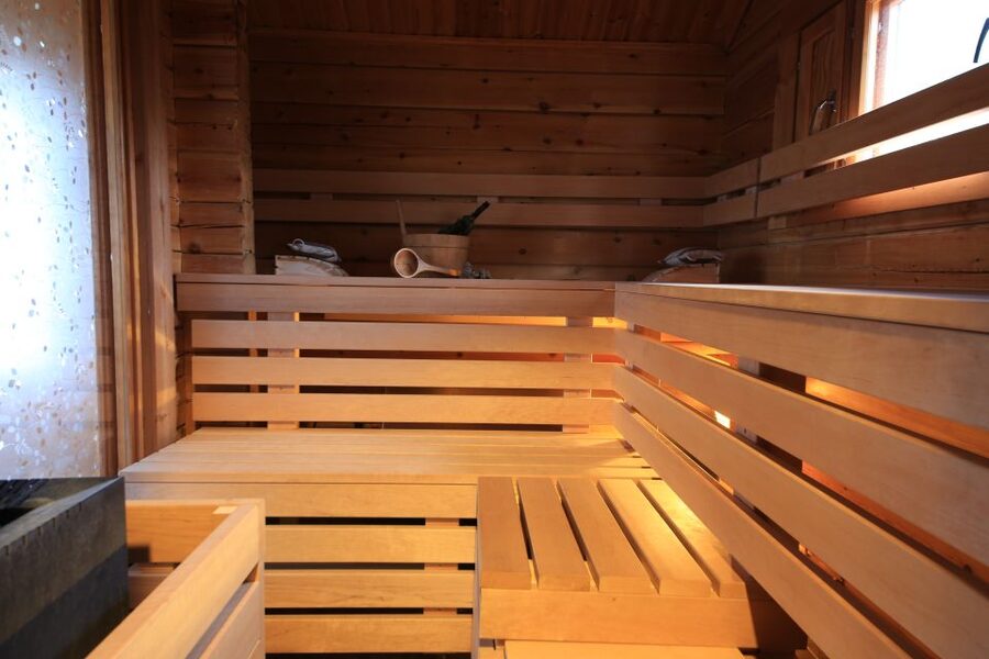 Rovaniemi: Private Sauna, Jacuzzi and Dinner - The lake setting changes with the season