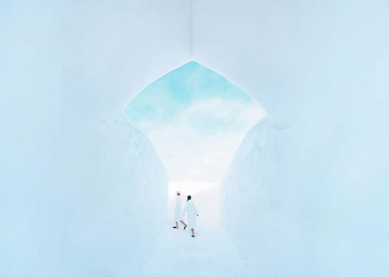 Rovaniemi: Snow Sauna Experience, Jacuzzi and Dinner in Kota - Sky Bar views and northern-lights chances