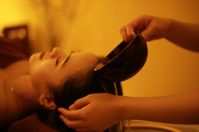 Royal Facial Care with Hair Treatment, 100 mins - Starting with Hue’s herbal foot soak