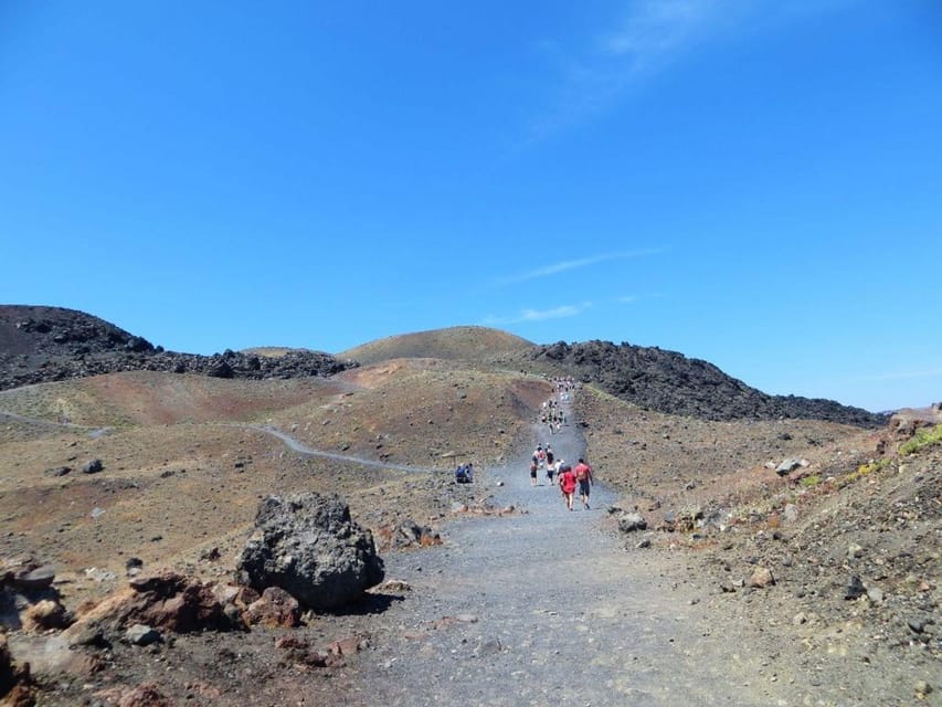 Santorini Port: 3 Hour Cruise to Volcano and Hot Springs - Nea Kameni and the walk to the crater
