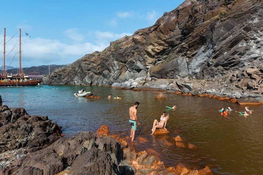 Santorini Port: Cruise to Volcano, Hot Springs & Thirassia - What the $41 price really covers