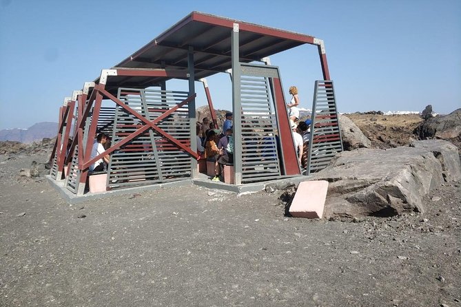 Santorini Volcanic Islands Cruise: Volcano, Hot Springs and Thirassia - Thirassia and the stairs to Manolas