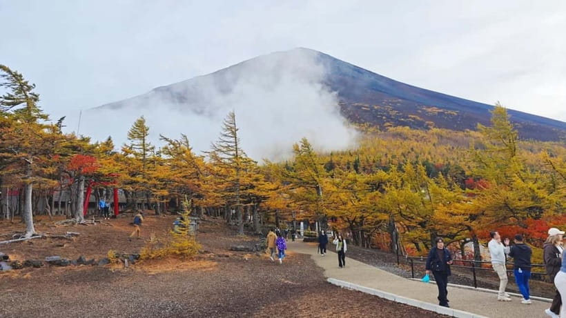 [Seasonal Limited] Mt. Fuji 5th Station &Hot Spring Day Tour - Mt. Fuji’s 5th Station at 2,300 meters
