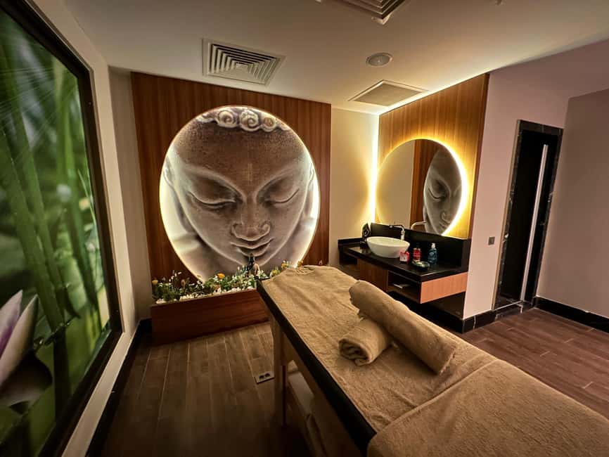 Side: Turkish Bath Experience with Massage & Hotel Pickup - Foam massage with soap bubbles