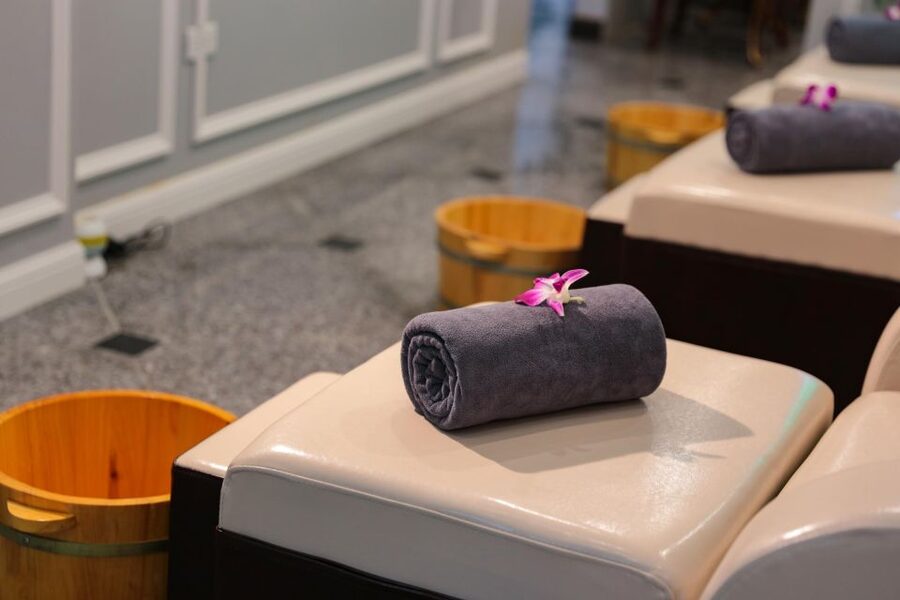 Spa in Hanoi: Hot Stone Therapy by Vita Beauty Spa - Arriving at Vita Spa inside Hanoian Central Hotel & Spa