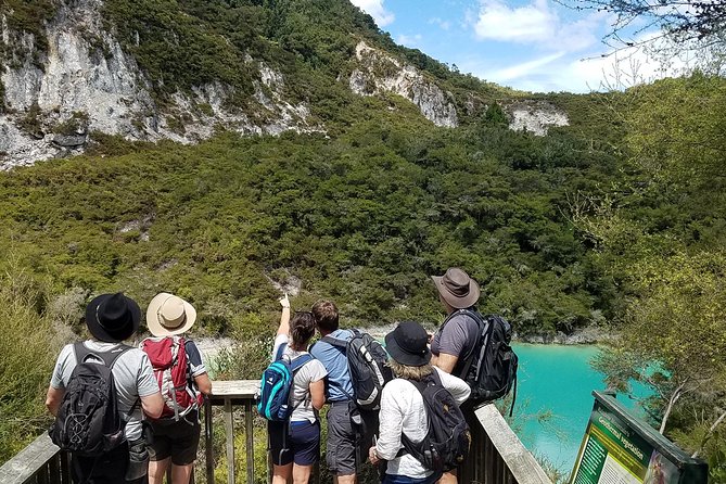 Thermal Path Tour - Te Manaroa Springs leads to the final soak