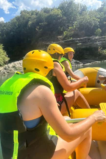 Tirana/Durrës/Golem: Vjosa Rafting, Benja Thermal Baths Tour - Booking details worth keeping in mind