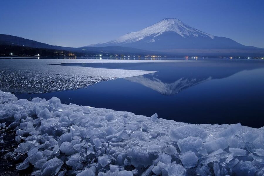 Tokyo: Mt Fuji Lake Kawaguchi & Yamanaka Hot Spring Day Tour - Lawson at Kawaguchiko Station