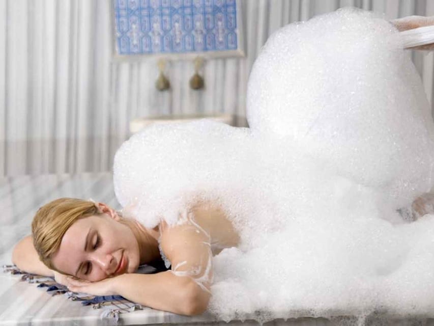 Turkish Bath and Aloevera Massage Dr. Fish with Transfers. - Starting with heat: sauna, salt room, and steam