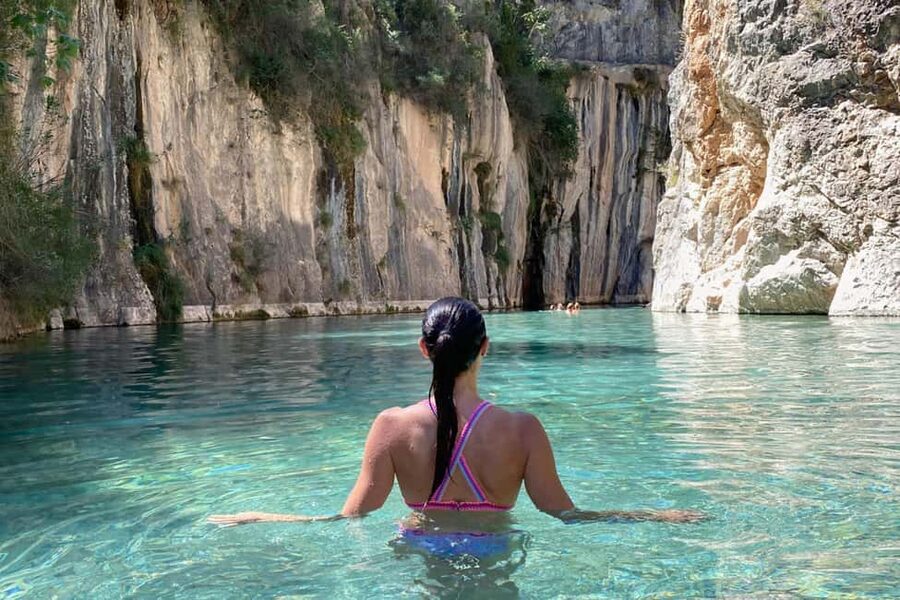 Valencia: Waterfalls and Thermal Springs Tour with Swimming - From Valencia’s Estació del Nord to the mountains
