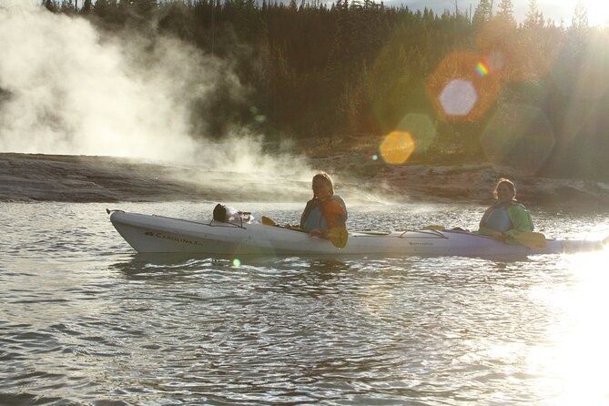 Yellowstone Lake & Hot Springs / 3 Hour Morning or Twilight Tour - Kayaks, wet legs, and what to bring